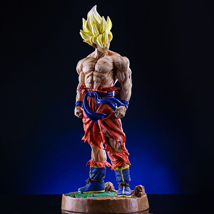 Mô hình nhân vật Dragonball Songoku super Saiyan 43cm FG131