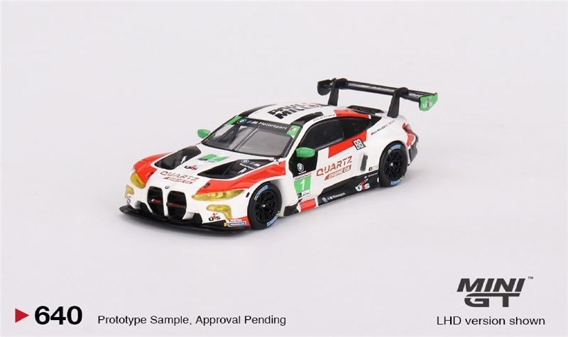  Mô hình xe BMW M4 GT3 Paul Miller Racing IMSA 2023 Sebring 12 Hrs. GTD Winner tỉ lệ 1:64 MiniGT MGT00640-CH 