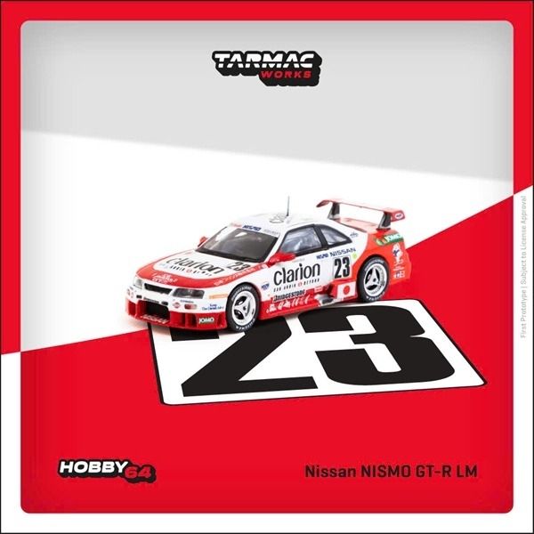 Mô hình xe Nissan NISMO GT-R LM 24h of Le Mans 1995 Presentation tỉ lệ 1:64 Tarmac Works T64-067-95LM23