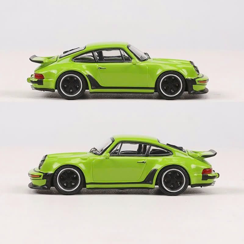 Mô hình xe Porsche 930 Singer Turbo modified version có hộp mica tỉ lệ 1:64 Rhino Model RM64-XH930-4