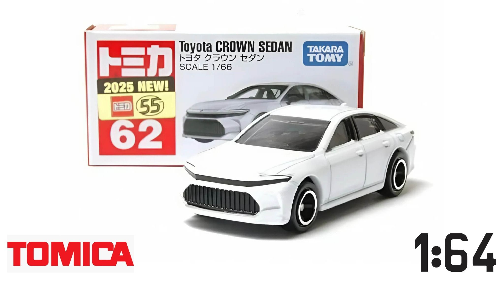 Mô hình xe Toyota Crown Sedan No.62-12 tỉ lệ 1:66 Tomica 25917618