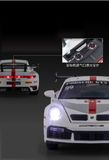  Mô hình xe Porsche 911 Gt3 Rsr đánh lái được full open 1:24 Miniauto OT404 