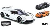  Mô hình xe Koenigsegg Jesko tỉ lệ 1:24 full open có đèn - âm thanh Chezhi OT291 