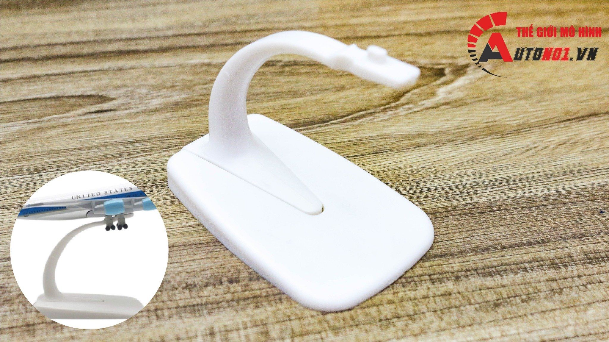 Phụ kiện đế mica trưng bày máy bay mô hình các tỉ lệ PK120A