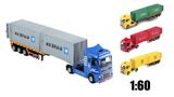  Mô hình xe container bằng hợp kim tỉ lệ 1:60 Jingbang OT220 