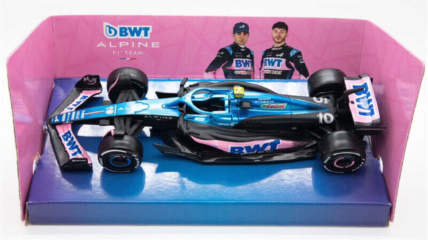 Mô hình xe đua BWT F1 2023 Alpine Alpine Racing Team #31 - #10 tỉ lệ 1:43 Bburago OT290 18-38172