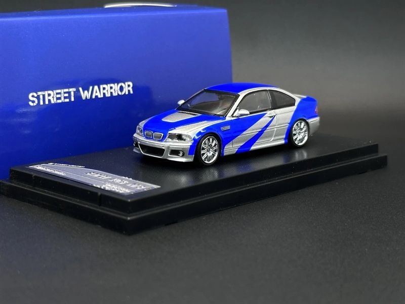 Mô hình xe BMW M3 NFS E46 tỉ lệ 1:64 Street weapon OT64322