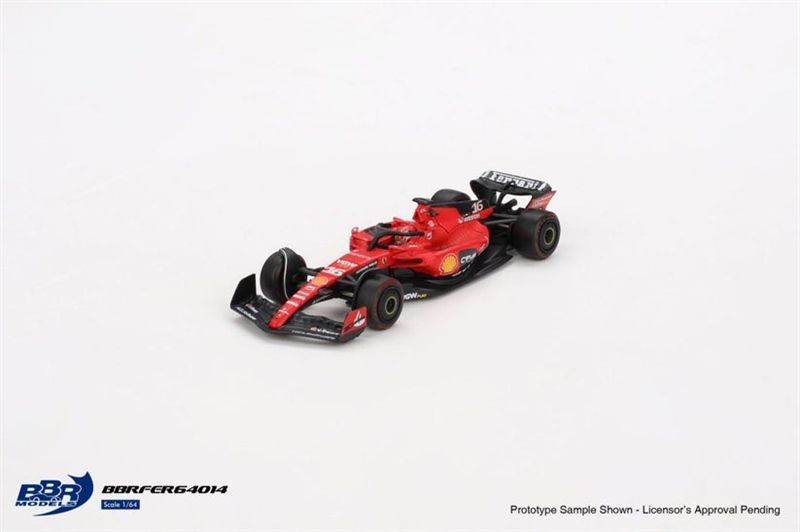 Mô hình xe đua F1 Formular Ferrari SF23 #16 C. Leclerc 2023 Bahrain GP tỉ lệ 1:64 BBR model BBRFER64014