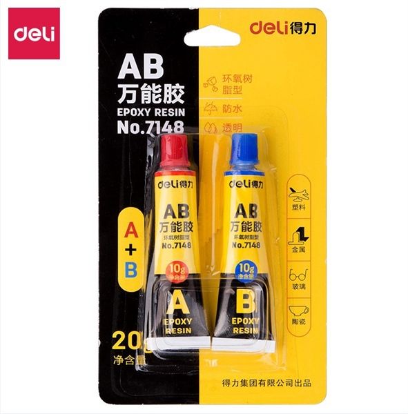 Dung dịch keo dán deli 502 siêu dính đa năng dán sắt, dán gỗ, dán thủy tinh, dán sứ PK315