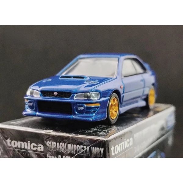 Mô hình xe Subaru Impreza WRX Type R Sti Version No.30 tỉ lệ 1:64 Tomica Premium 270751