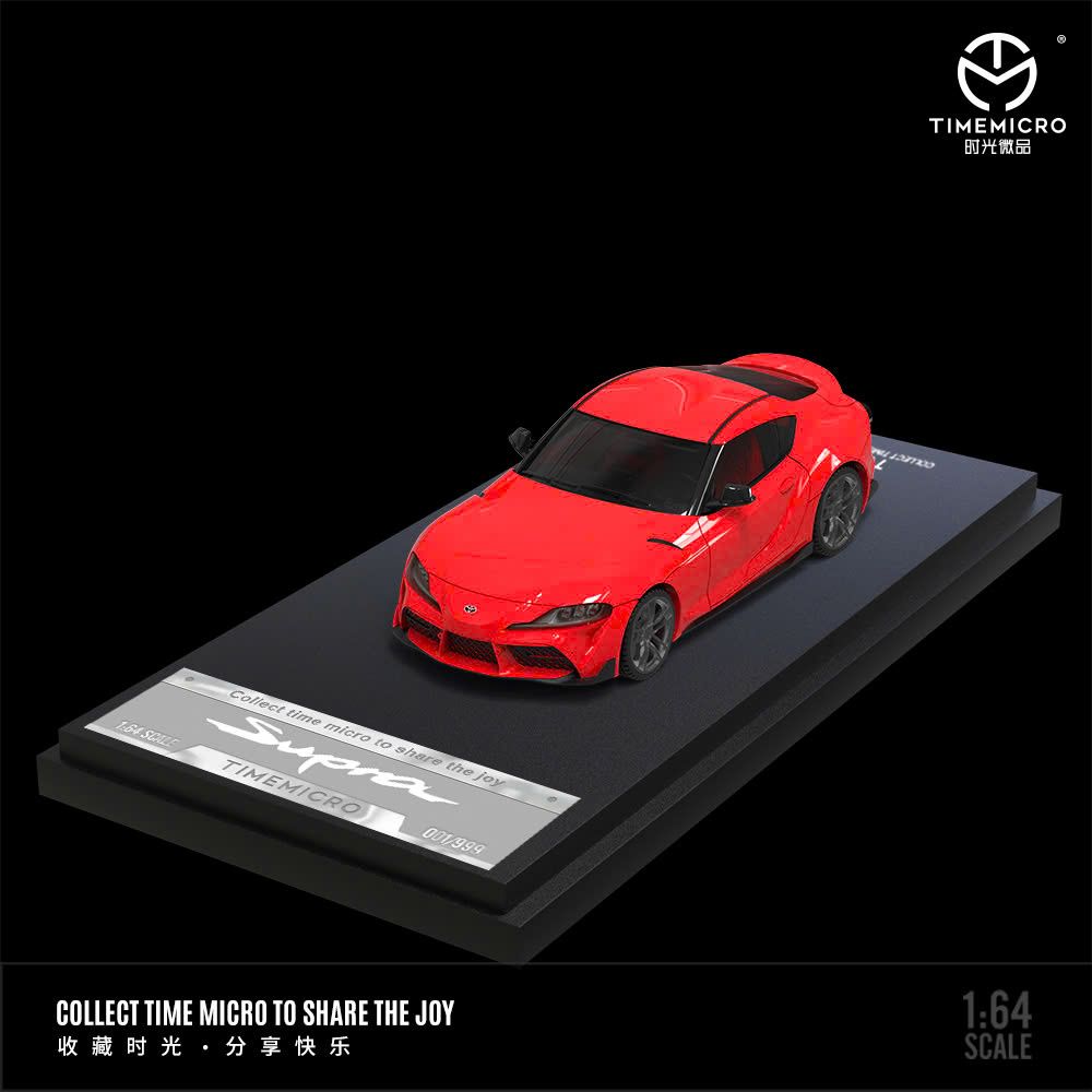 Mô hình xe Toyota A90 solid color simulation Limited Edition 999pcs tỉ lệ 1:64 Time micro TM647402