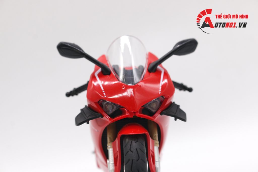 MÔ HÌNH DUCATI V4S RED 1:12 HUAYI ALLOY 7825