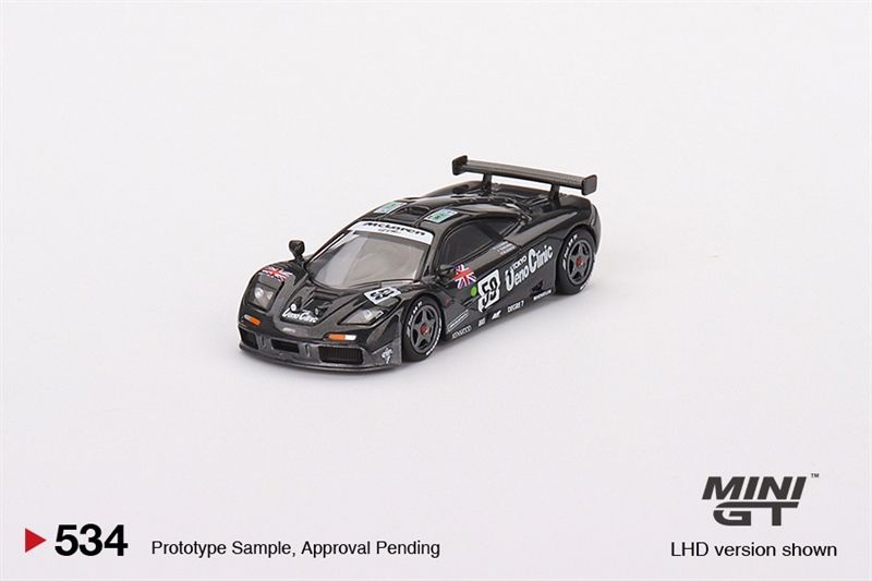 Mô hình xe McLaren F1 GTR #59 1995 Le Mans 24Hr Winner tỉ lệ 1:64 MiniGT MGT00534