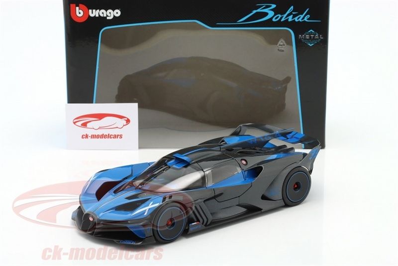 Mô hình xe Bugatti Bolide W16.4 year 2020 carbon 1:18 Bburago 8130