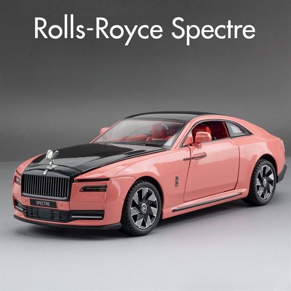 Mô hinh xe Rolls Royce Spectre full open - đánh lái được tỉ lệ 1:24 Newao OT312