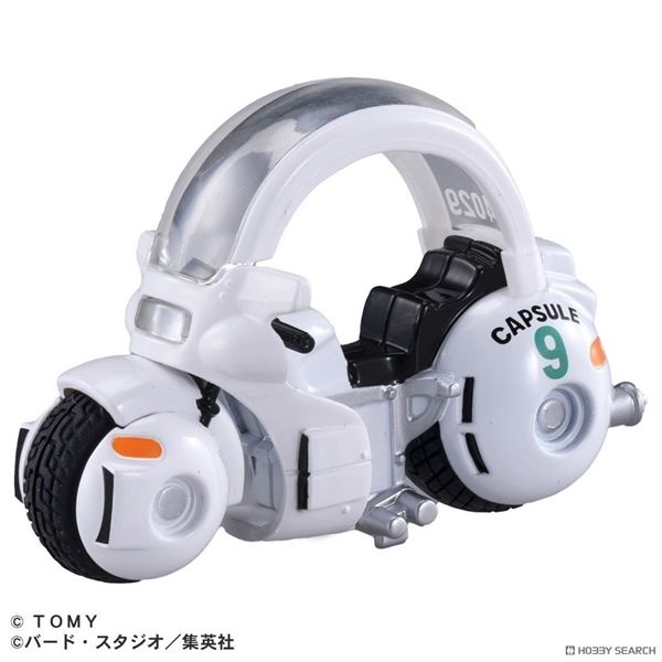Mô hình xe và nhân vật Dragon ball Bulma bike Capsule tỉ lệ 1:64 Tomica x Dream 951957