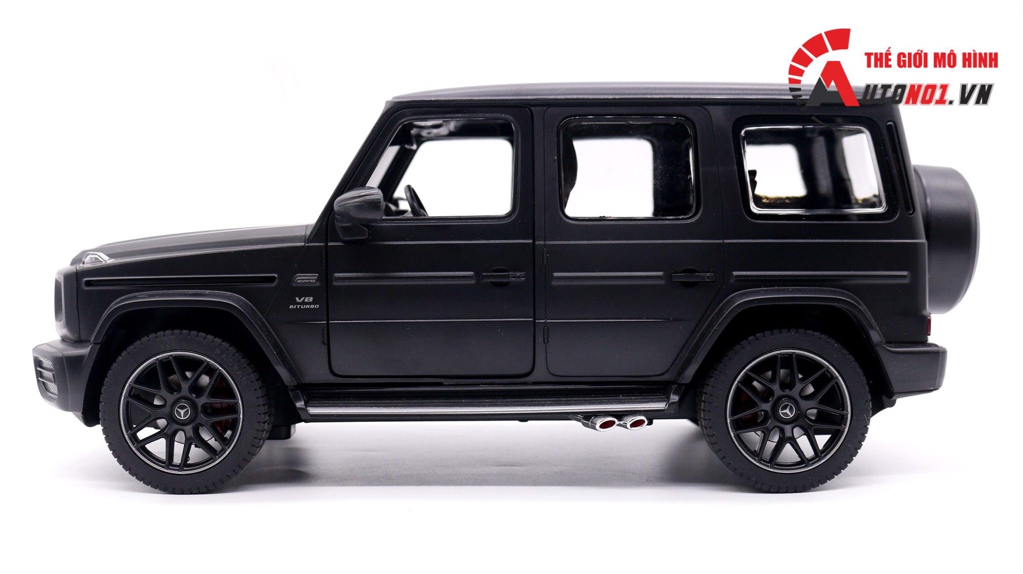  Xe điều khiển ô tô Mercedes G63 amg bản nâng cấp black 1:14 autono1 d144 