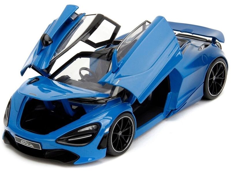 Mô hình xe McLaren 720S Blue Pink Slips tỉ lệ 1:24 Jada Toys 34850