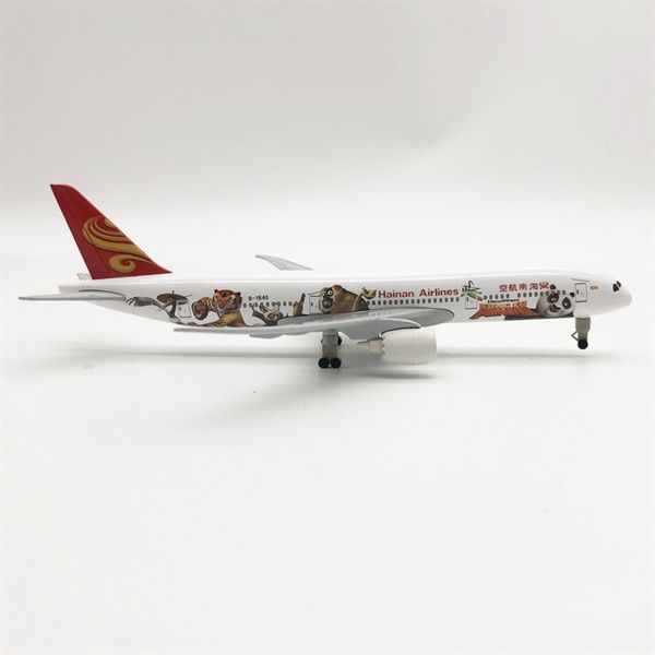 Mô hình máy bay Hainan Panda Boeing B787 white kích thước 20cm MB20113