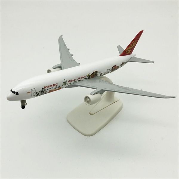 Mô hình máy bay Hainan Panda Boeing B787 white kích thước 20cm MB20113
