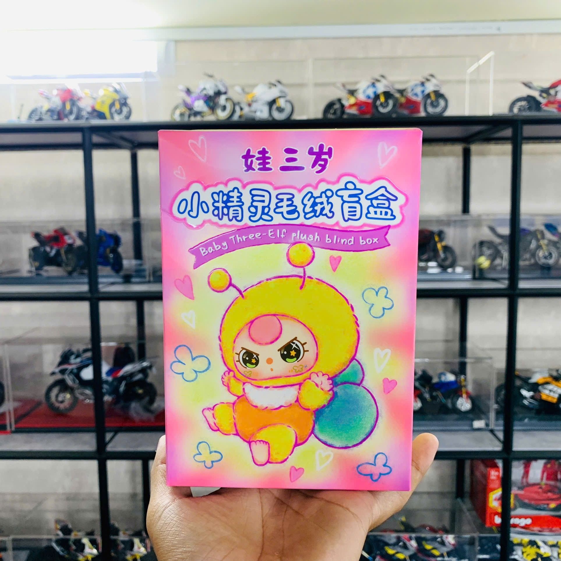 Blind box hộp mù Baby Three Côn Trùng Elf Series Vinyl Face - Tiểu Linh Linh Series Blind box chính hãng BL011
