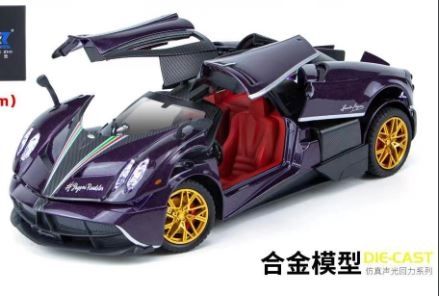 Mô hình xe Pagani Huayra Dinastia đánh lái được full open 1:24 Chezhi OT399