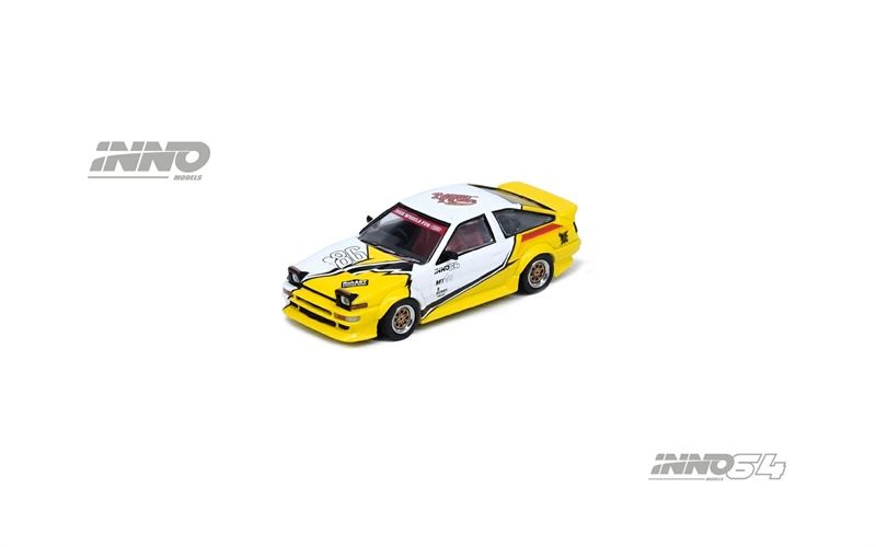 Mô hình xe Toyota Sprinter Trueno AE86 Brunei Diecast Kustom Show 2024 tỉ lệ 1:64 Inno64 model