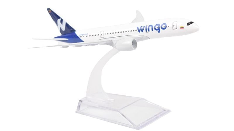 Mô hình máy bay Columbia Wingo Boeing B787 16cm MB16175