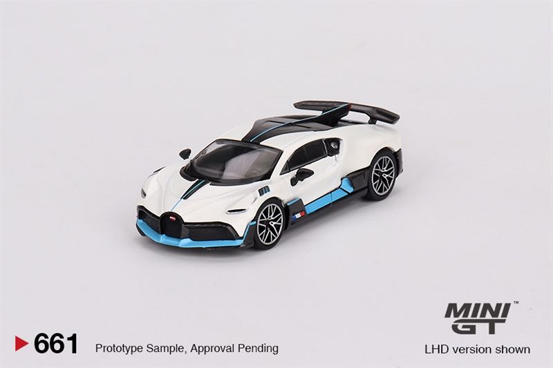  Mô hình xe Bugatti Divo White 2022 tỉ lệ 1:64 MiniGT 