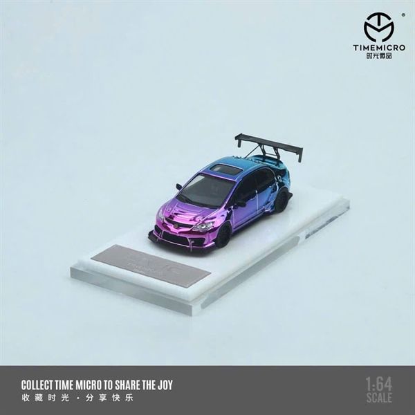 Mô hình xe Honda Civic Upgraded limited to 999 sets tỉ lệ 1:64 Time micro