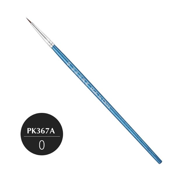 Cọ đầu nhọn vẽ line, chuyên dụng vẽ màu nước, sơn mô hình,gốc Enamel, Acrylic, custom BLUE