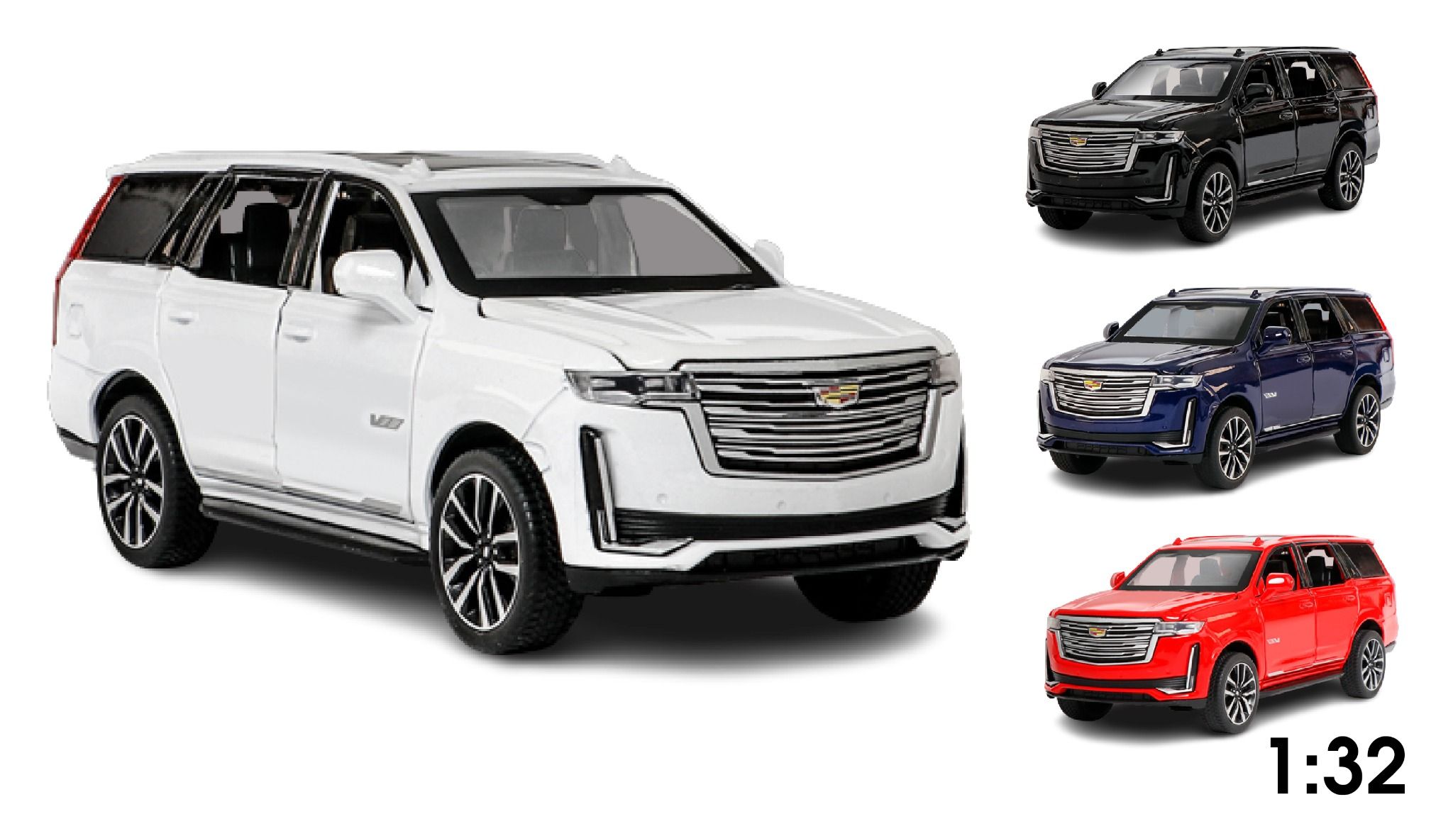 Mô hình xe ô tô Cadillac Escalade tỉ lệ 1:32 Alloy model OT052