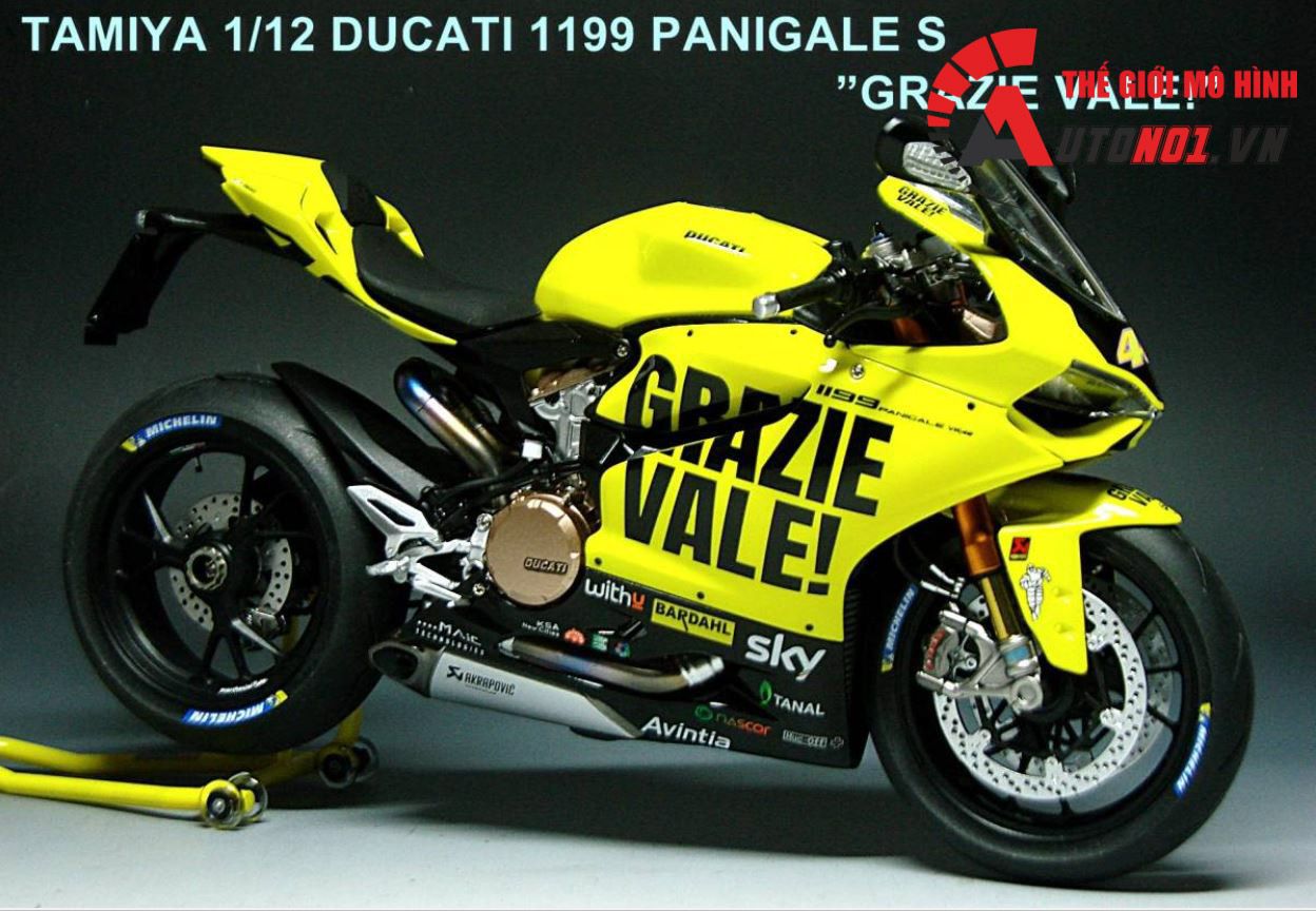  Decal nước Ducati 1199 Panigale 1:12 DC066 