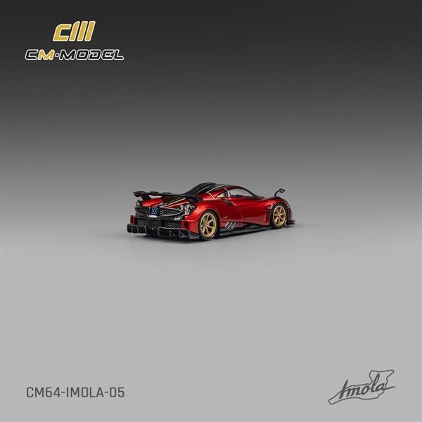 Mô hình xe Pagani Imola Metallic Red có bánh xe thay thế tỉ lệ 1:64 CM model CM64-IMOLA-05