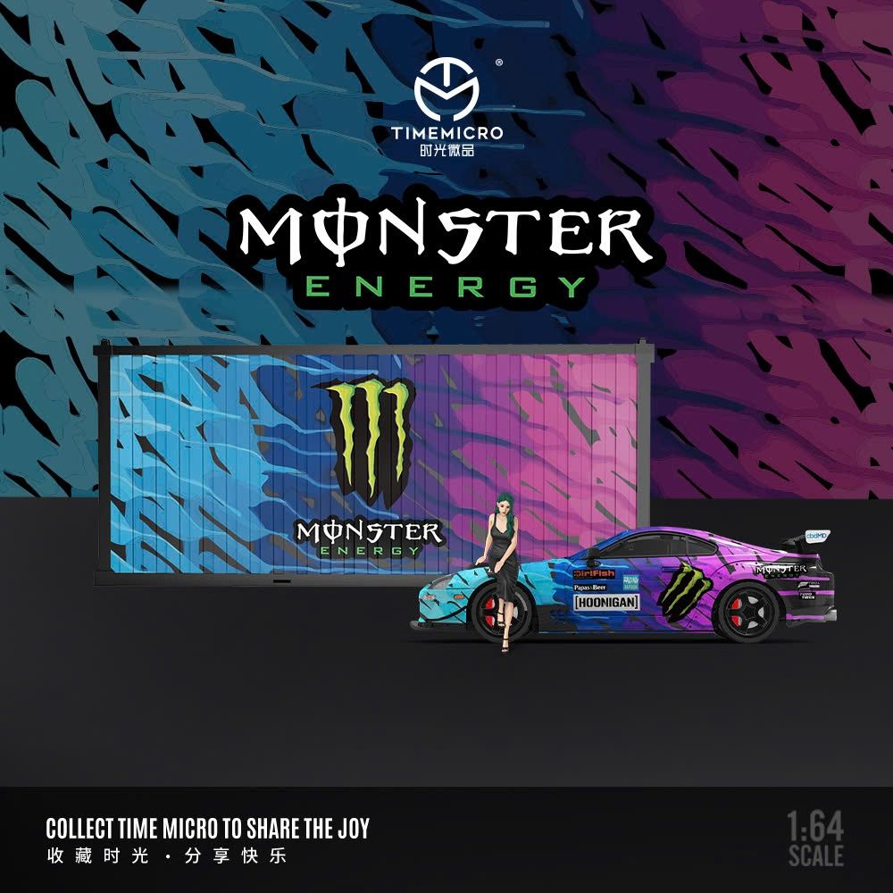 Mô hình xe Toyota Supra A80Z Black Ghost Claw Monster limited 999pcs tỉ lệ 1:64 Time micro TM644440