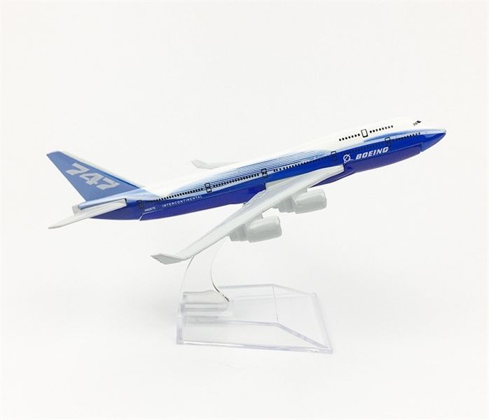 Mô hình máy bay Usa Intercontinental Livery Boeing B747-8 16cm MB16033