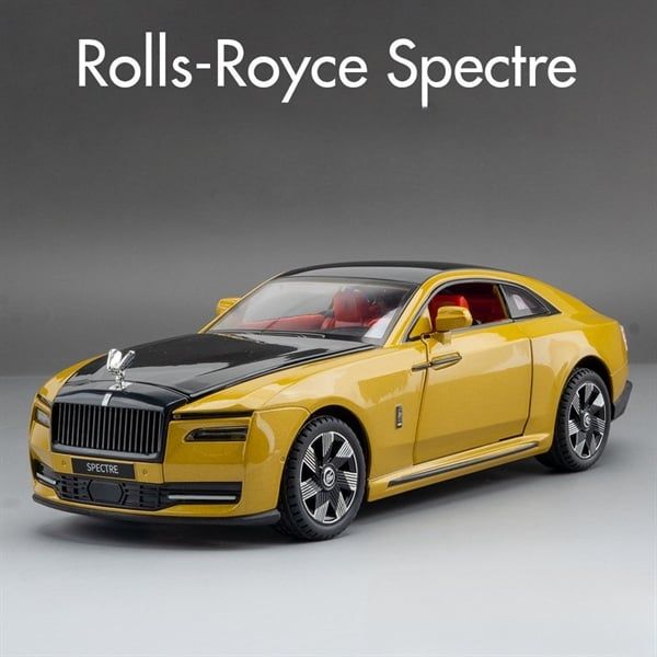 Mô hinh xe Rolls Royce Spectre full open - đánh lái được tỉ lệ 1:24 Newao OT312