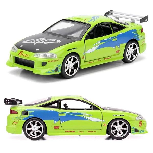 Mô hình xe Mitsubishi Eclipse Brian's Fast & Furious tỉ lệ 1:32 Jada 24075
