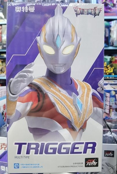 Mô hình nhân vật siêu nhân điện quang Ultra Man Trigger SHF tỉ lệ 18CM ZD Toys FG305