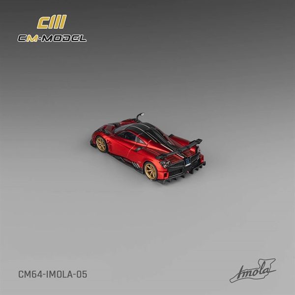 Mô hình xe Pagani Imola Metallic Red có bánh xe thay thế tỉ lệ 1:64 CM model CM64-IMOLA-05