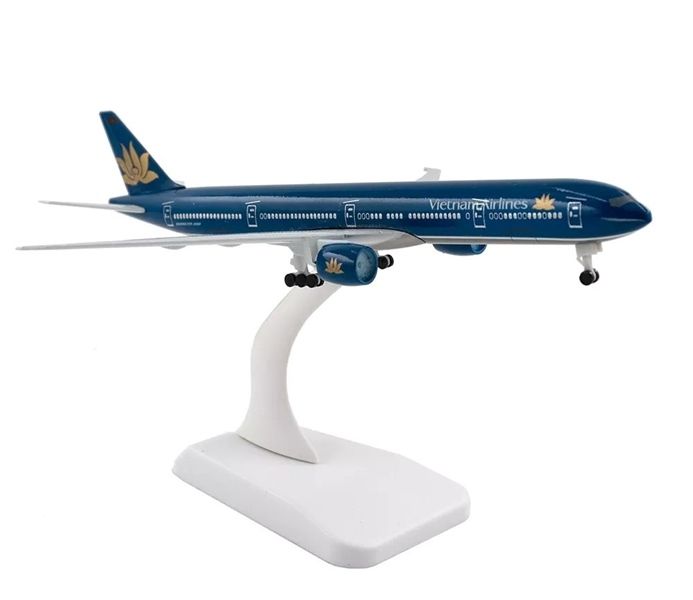 Mô hình máy bay Viet Nam Airlines Boeing B777 300ER 20cm MB20011