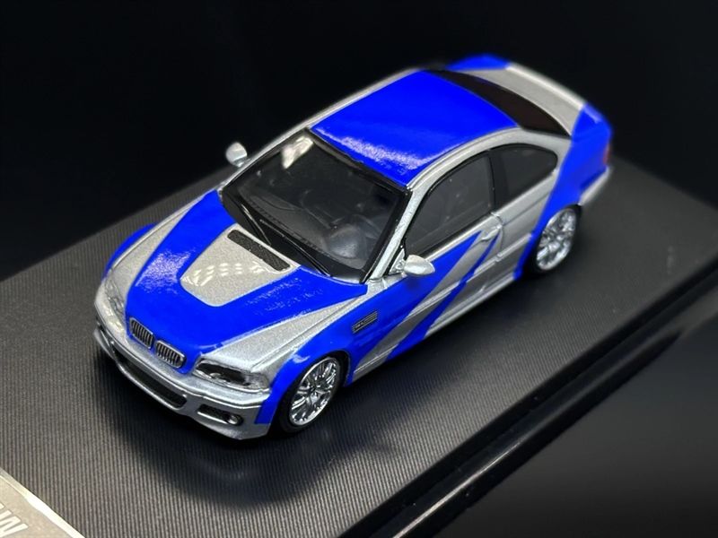 Mô hình xe BMW M3 NFS E46 tỉ lệ 1:64 Street weapon OT64322