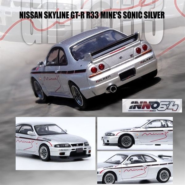 Mô hình xe Nissan Skyline GR-R (R33)