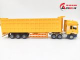  Mô hình xe tải hạng nặng thùng dài tự đổ - thùng tháo rời tỉ lệ 1:50 JingBang 8182 