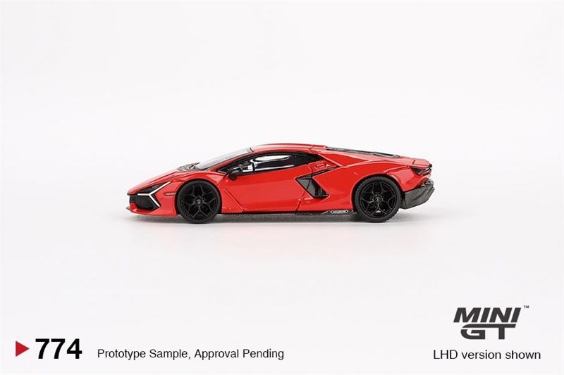 Mô hình xe Lamborghini Revuelto Arancio Dac Lucido tỉ lệ 1:64 MiniGT MGT00774-CH