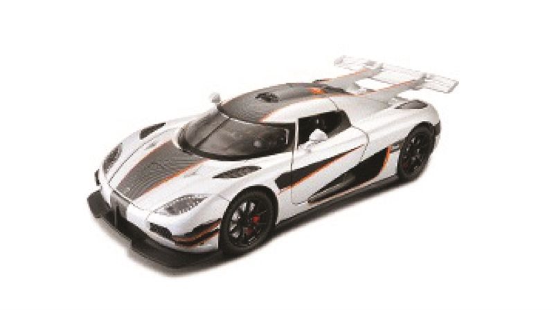 Mô hình xe ô tô Koenigsegg One:1 mở full open - đánh lái được tỉ lệ 1:24 Newao OT313
