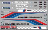  Decal nước trang trí xe BMW - M series - Safety Car - I8 - 535i dán được mọi loại nền tỉ lệ 1:24 Autono1 DC506e 