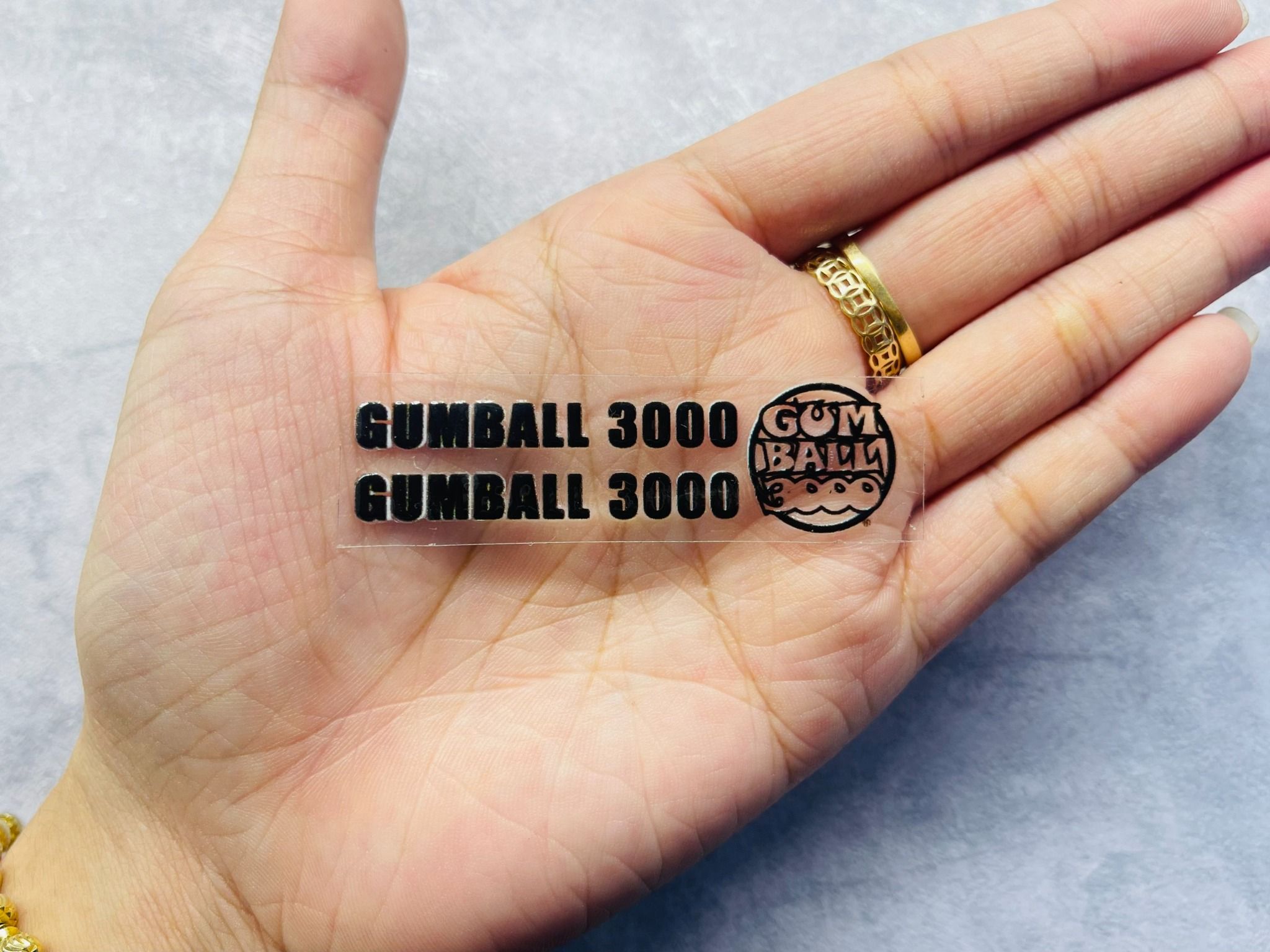 Decal UV cho mô hình ô tô tỉ lệ 1:32 dán tất cả nền màu Autono1 DC815