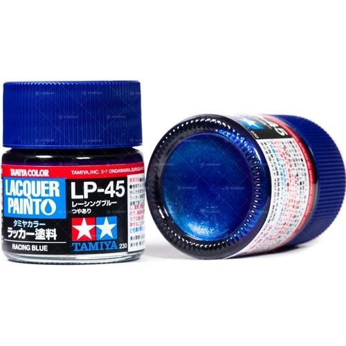  Lacquer lp45 racing blue sơn mô hình màu xanh dương yamaha 10ml Tamiya 82145 