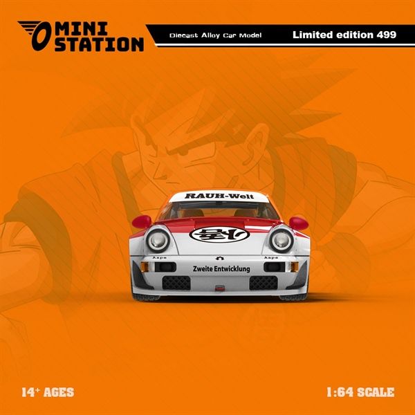 Mô hình xe Porsche Rauh Welt RWB964 custom Dragon ball